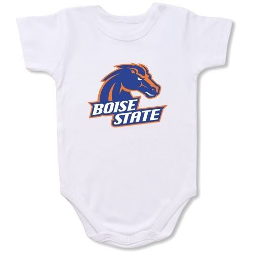 Boise State Broncos Baby Bodysuit Creeper #01